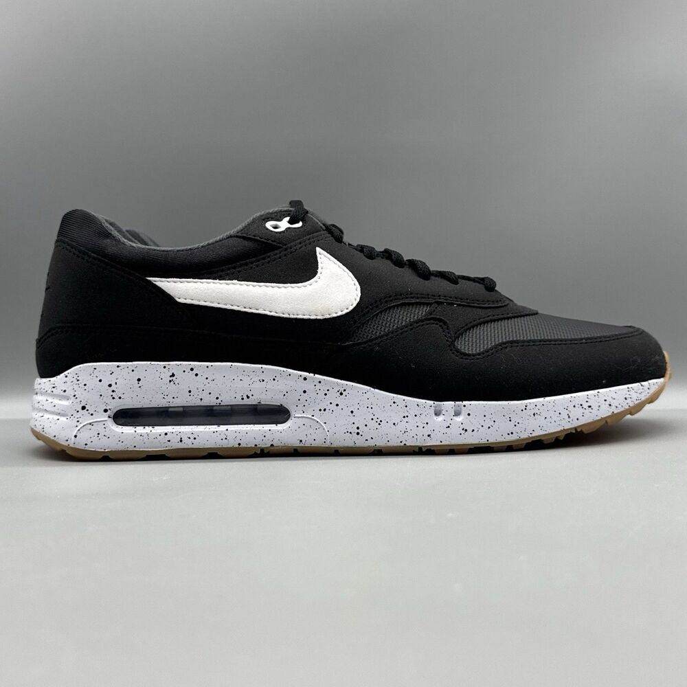 Nike Air Max 1 '86 OG Golf Shoes Big Bubble Black White DV1403-003 Men Size 13